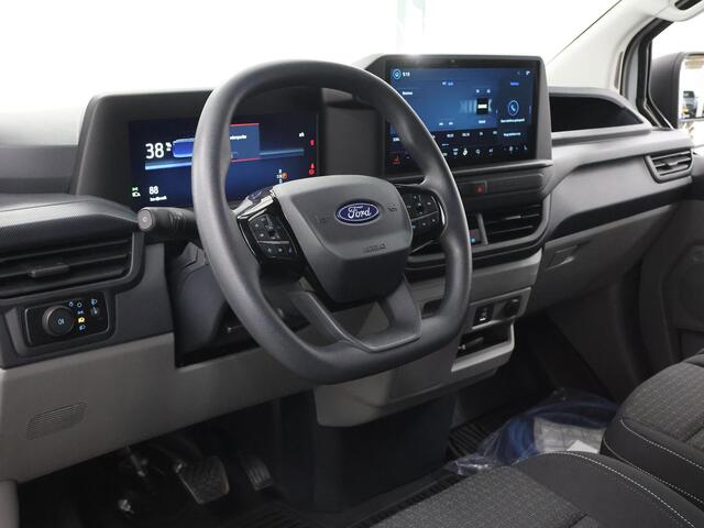 Ford TRANSIT CUSTOM E-Transit 320 | L1 H1 | Trend | 65 kWh | 2300 KG. AHW | Climate Control | Apple Carplay / Android Auto | 328 KM Range | Voorruitverwarming | Stoelverwarming | LED Koplampen | Achterdeuren |
