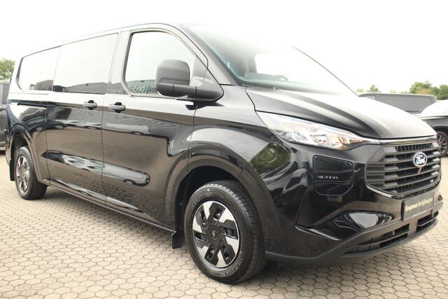 Ford TRANSIT CUSTOM 320 2.5 PHEV Hybrid 170kW 232pk | L2H1 Trend DC | Incl. BPM | L+R Zijdeur | Stoel + Stuurverwarming | Keyless Entry + Start | Carplay/Android | Lease 753,- p/m