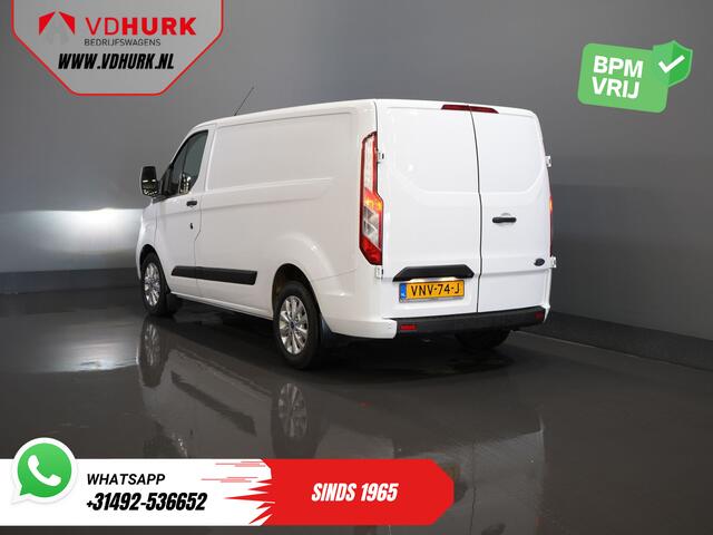 Ford TRANSIT CUSTOM 340 1.0 EcoBoost PHEV Aut. Trend BPM VRIJ! Bi-Xenon/ Carplay/ Stoelverw./ LMV/ Cruise/ Camera/ Airco