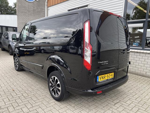 Ford TRANSIT CUSTOM 320 2.0 TDCI 185pk automaat L1H1 Sport / vaste prijs rijklaar ¤ 22.950 ex btw / lease vanaf ¤ 375 / half leer / airco / cruise / navi / camera / stoelverwarming !