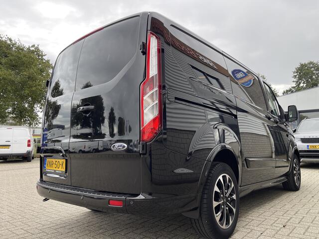 Ford TRANSIT CUSTOM 320 2.0 TDCI 185pk automaat L1H1 Sport / vaste prijs rijklaar ¤ 22.950 ex btw / lease vanaf ¤ 375 / half leer / airco / cruise / navi / camera / stoelverwarming !