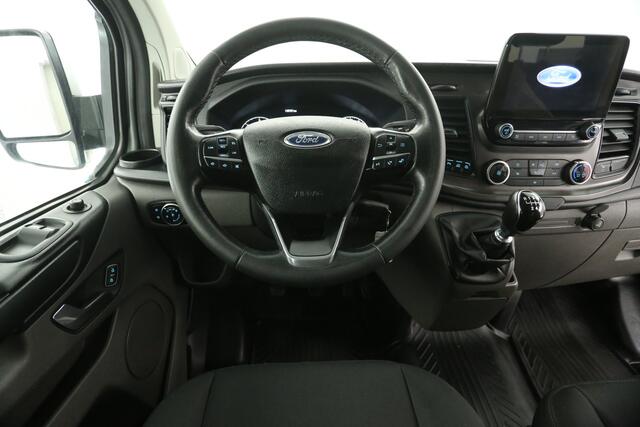 Ford TRANSIT CUSTOM 300 2.0 TDCI L1H1 | MARGE | DC | 6-Zits | Airco | Cruise | Carplay | Navi | Trekh. | Parkeersens.