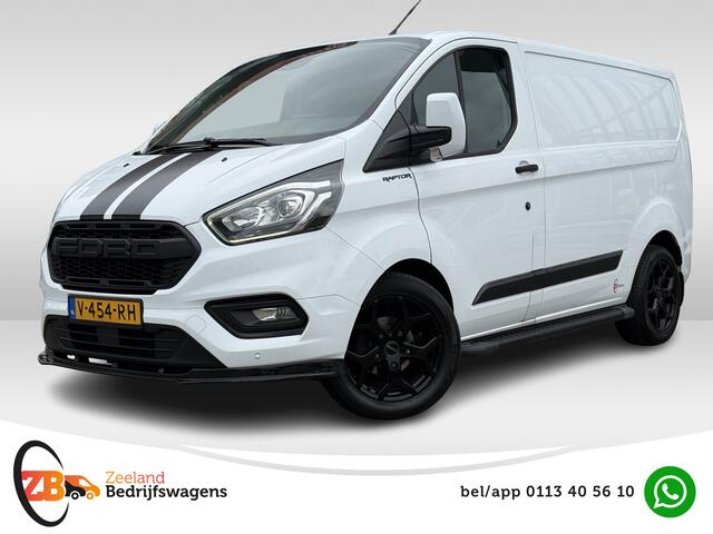 Ford TRANSIT CUSTOM 280 2.0 TDCI L1H1 Raptor | ZB Edition | 18'' | Treeplanken | Spoiler | Carplay | Camera