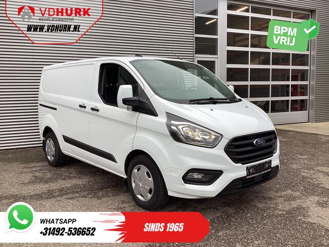 Ford TRANSIT CUSTOM 340 130 pk PHEV Trend BPM VRIJ! Plug-In/ Inrichting/ Carplay/ Stoelverw./ Cruise/ Camera/ PDC/ Airco Klaar voor publicatie 08-10