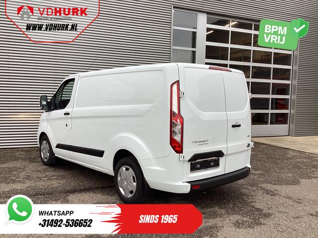 Ford TRANSIT CUSTOM 340 130 pk PHEV Trend BPM VRIJ! Plug-In/ Inrichting/ Carplay/ Stoelverw./ Cruise/ Camera/ PDC/ Airco Klaar voor publicatie 08-10