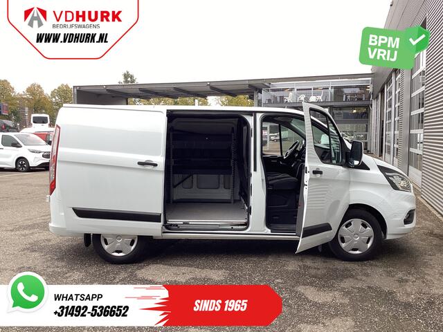 Ford TRANSIT CUSTOM 340 130 pk PHEV Trend BPM VRIJ! Plug-In/ Inrichting/ Carplay/ Stoelverw./ Cruise/ Camera/ PDC/ Airco Klaar voor publicatie 08-10