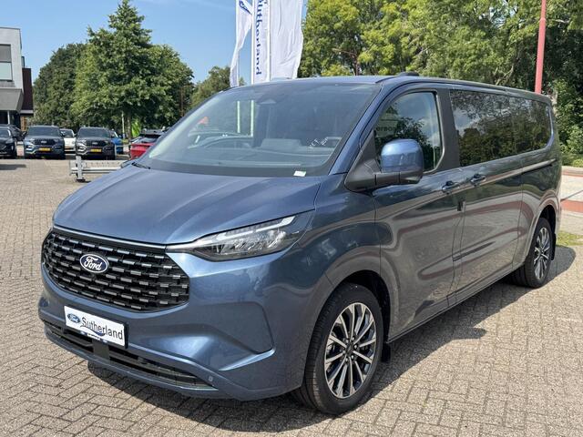 Ford TRANSIT CUSTOM Tourneo 340 2.5 PHEV L2H1 Titanium X | 233pk | Incl. BTW/BPM Rijklaar | Handsfree elektrische dubbele zijschuifdeuren | Inklapbare trekhaak | Tourneo Luxury Pack | Verwarmbaar stuurwiel