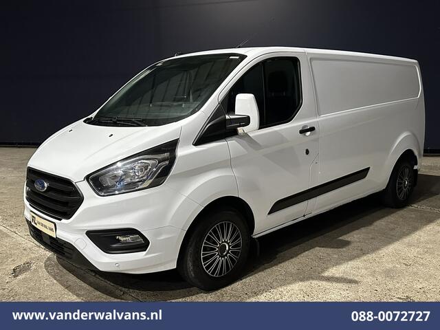 Ford TRANSIT CUSTOM 2.0 TDCI 131pk L2H1 Euro6 Airco | LED | Apple Carplay | Cruisecontrol | 2800kg Trekhaak Parkeersensoren, Stoelverwarming, Verwarmde voorruit, Bijrijdersbank