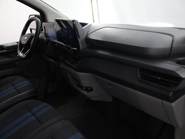 Ford TRANSIT CUSTOM 300 2.0 TDCI 170 PK L2 H1 SPORT | Aut. | AUTOMAAT | 2X ZIJSCHUIFDEUR | BLIND SPOT | STOELVERWARMING | STUURWIELVERWARMING | KEYLESS GO | ADAPTIEVE CRUISE CONTROL | 19" VELGEN | NAVIGATIE | CARPLAY | ANDROID AUTO | NIEUW