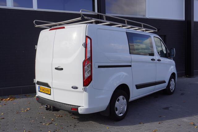 Ford TRANSIT CUSTOM 2.0 TDCI Dubbele Cabine - EURO 6 - Airco - Cruise - PDC - ¤14.900,- Excl.