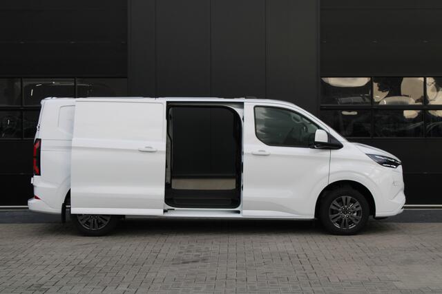 Ford TRANSIT CUSTOM E-Transit 340 L2H1 Limited 65 kWh 218pk - 2x Schuif - LED - 360 Camera - B&O - ACC - Navi - Stoel/Stuurverwarming - Rijklaar