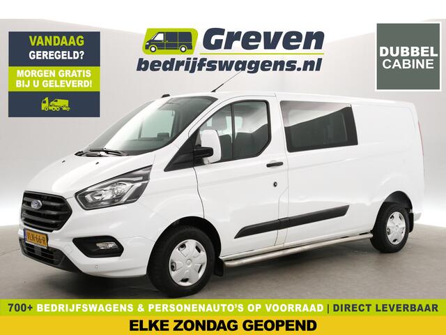 Ford TRANSIT CUSTOM 300 2.0 TDCI L2H1 | DC | Airco | Cruise | Carplay | Trekh. | Navi | Parkeersens.