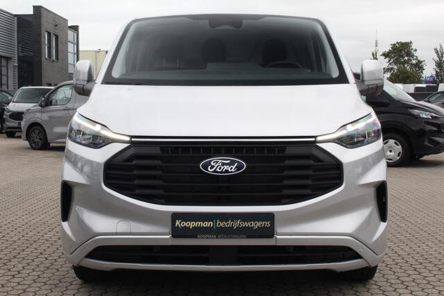 Ford TRANSIT CUSTOM 320 2.0TDCI 170pk L2H1 Limited | Automaat | L+R Zijdeur | Adapt. cruise | LED | Sync 4 13" | Keyless | Camera | Driver assist pack | Lease 771,- p/m