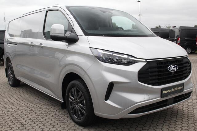 Ford TRANSIT CUSTOM 320 2.0TDCI 170pk L2H1 Limited | Automaat | L+R Zijdeur | Adapt. cruise | LED | Sync 4 13" | Keyless | Camera | Driver assist pack | Lease 771,- p/m