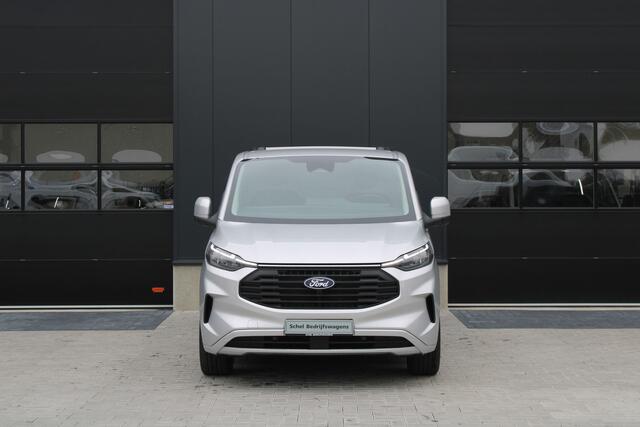 Ford TRANSIT CUSTOM 320 2.0 TDCI L2H1 Limited 170pk - 5 jaar Garantie - 2x Schuif - Stoel/Stuurverwarming - ACC - Sidebars - AGR Stoel - Opvouwbare dakdrager - Rijklaar