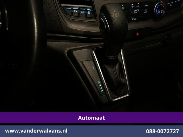 Ford TRANSIT CUSTOM 2.0 TDCI 131pk Automaat L2H1 Euro6 Airco | Apple Carplay | Cruisecontrol | LED Parkeersensoren, Verwarmde voorruit, Bijrijdersbank