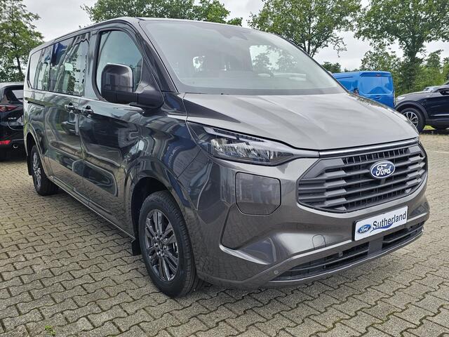 Ford TRANSIT CUSTOM 340 2.5 PHEV L2H1 Limited 233pk | Kombi | Incl. BTW/BPM | Dubbele zijschuifdeur | Privacy Glass | Inklapbare trekhaak | 17 inch lichtmetalen velgen | Driver Assistance Pack Premium | Verwarmbaar stuurwiel