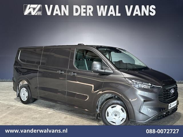 Ford TRANSIT CUSTOM 2.0 TDCI 136pk L2H1 Euro6 Airco | Camera | Apple Carplay | Android Auto | Cruisecontrol | LED Parkeersensoren, Verwarmde voorruit, Lane-assist, Bijrijdersbank, 2800kg trekvermogen