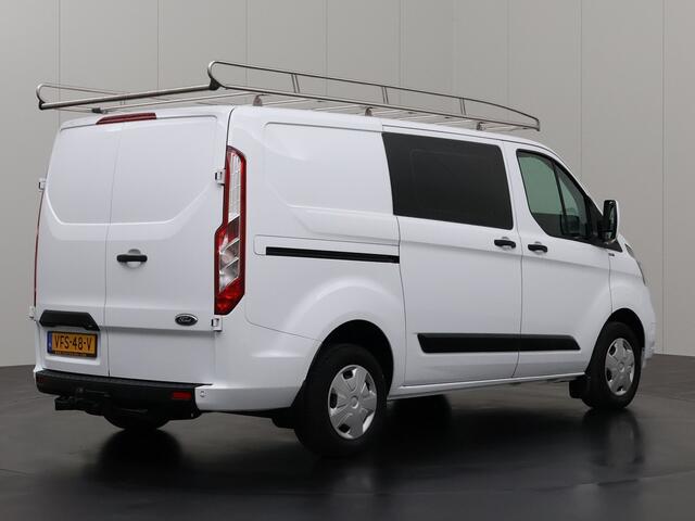 Ford TRANSIT CUSTOM 2.0TDCI Imperiaal | trekhaak | Kastinrichting | Navigatie | Camera | Airco Cruise | 3-Persoons