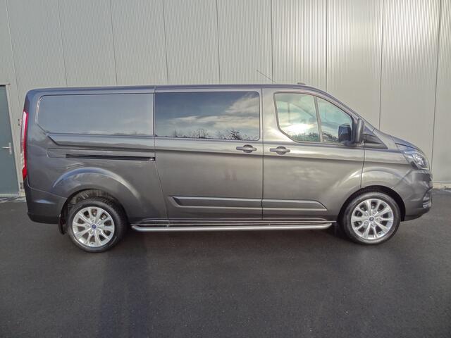 Ford TRANSIT CUSTOM 300 2.0 TDCI L2H1 Limited DC | NL-AUTO | CRUISE | TREKHAAK | LMV | AUTOMAAT |