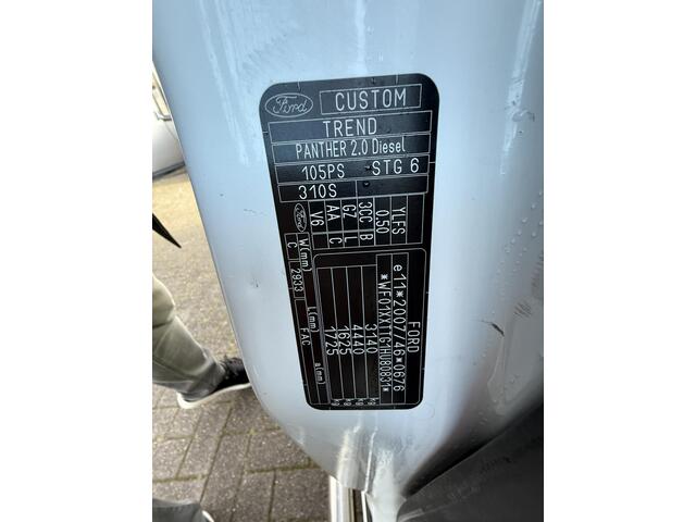Ford TRANSIT CUSTOM 310 2.0 TDCI L1H1 Trend 9 pers uitvoering INCL BTW en BPM EURO 6