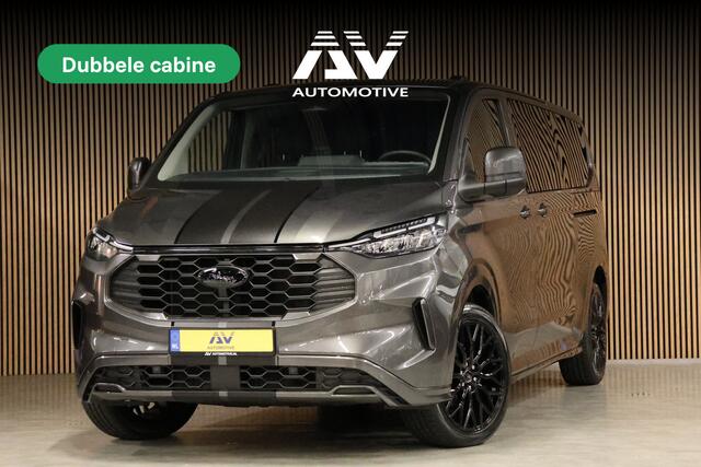 Ford TRANSIT CUSTOM 320 2.0 TDCI L2H1 Sport 170 PK DC | Dubbel Cabine | B&O | ACC | Blind Spot | Navigatie | Camera | CarPlay | Lane Assist | Trekhaak | BPM VRIJ | Verlengde fabrieksgarantie tot 12-2029