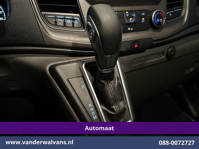 Ford TRANSIT CUSTOM 2.0 TDCI 130pk Automaat L2H1 Euro6 Airco | Apple Carplay | Android Auto | LED | Cruisecontrol Parkeersensoren, Verwarmde voorruit, Bijrijdersbank
