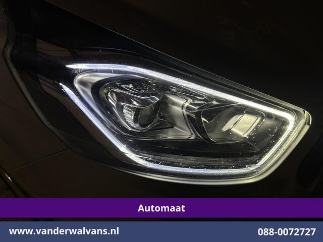 Ford TRANSIT CUSTOM 2.0 TDCI 130pk Automaat L2H1 Euro6 Airco | Apple Carplay | Android Auto | LED | Cruisecontrol Parkeersensoren, Verwarmde voorruit, Bijrijdersbank