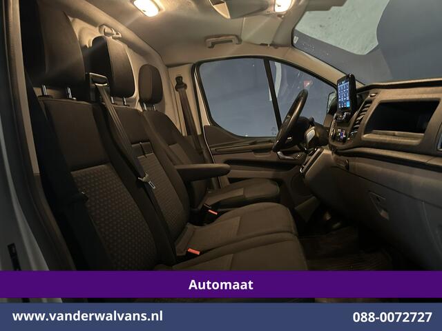 Ford TRANSIT CUSTOM 2.0 TDCI 130pk Automaat L2H1 Euro6 Airco | Apple Carplay | Android Auto | LED | Cruisecontrol Parkeersensoren, Verwarmde voorruit, Bijrijdersbank