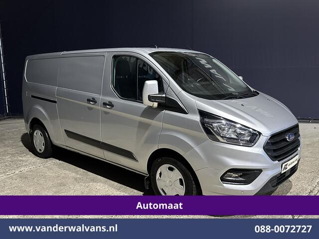 Ford TRANSIT CUSTOM 2.0 TDCI 130pk Automaat L2H1 Euro6 Airco | Apple Carplay | Android Auto | LED | Cruisecontrol Parkeersensoren, Verwarmde voorruit, Bijrijdersbank