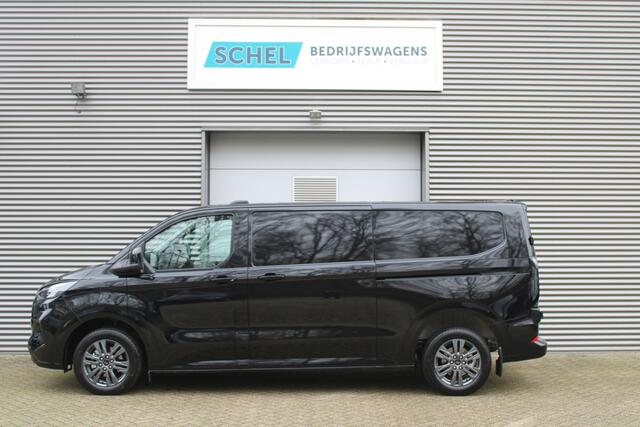 Ford TRANSIT CUSTOM 320 2.0 TDCI L2H1 Limited 170pk - 1+1 Stoelopstelling - 2x Schuifdeur - Adaptive Cruise - Verwarmd stuur - Blind spot - Navigatie - Camera - Draadloos laden - Rijklaar