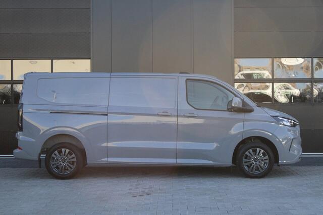 Ford TRANSIT CUSTOM 320 2.0 TDCI L2H1 Limited 170pk - 1+1 Stoelopstelling - 2x Schuifdeur - Adaptive Cruise - Verwarmd stuur - Blind spot - Navigatie - Camera - Draadloos laden - Rijklaar