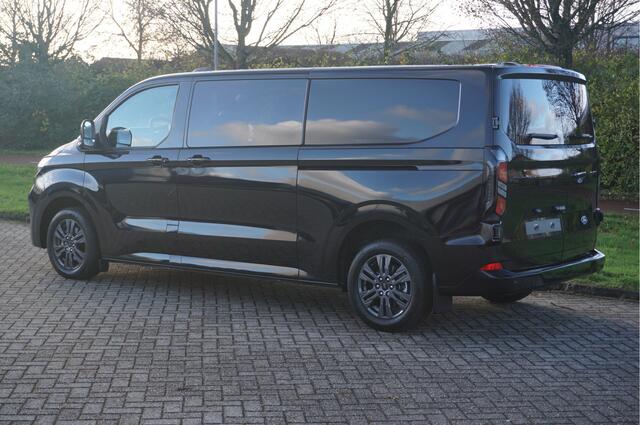 Ford TRANSIT CUSTOM 320L 170PK Limited AUT BPM VRIJ!! Navi, Cam, Adap. Cruise, 17" LM, LED 2x Schuifdeur!! NR. 442
