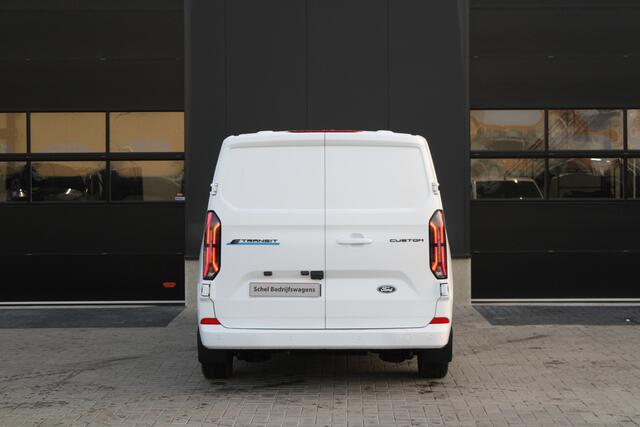 Ford TRANSIT CUSTOM E-Transit 340 L2H1 Limited 65 kWh 218pk - LED - 360 Camera - B&O - ACC - Navi - Stoel/Stuurverwarming - Rijklaar