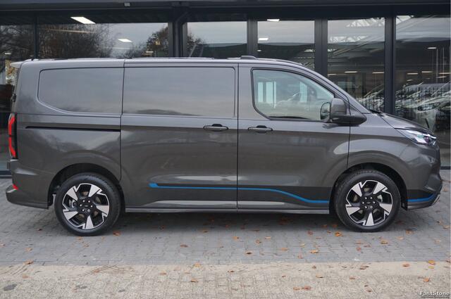 Ford TRANSIT CUSTOM 320S 170PK Sport AUT AWD BPM VRIJ!! ACC, Trekhaak, 360° Cam, 19" LM, 2x Elek. Schuifdeur!! NR. DJ01*