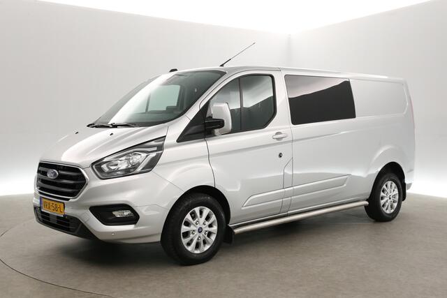 Ford TRANSIT CUSTOM 300 2.0 TDCI L2H1 Limited | DC | Airco | Cruise | Carplay | Trekh. | Navi | Parkeersens. | Stoelverw.