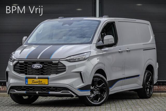 Ford TRANSIT CUSTOM L1H1 170Pk Aut. | Sport | 2xSchuifdeur | Achteruitrijcamera | 19'' Black | Grey Matter