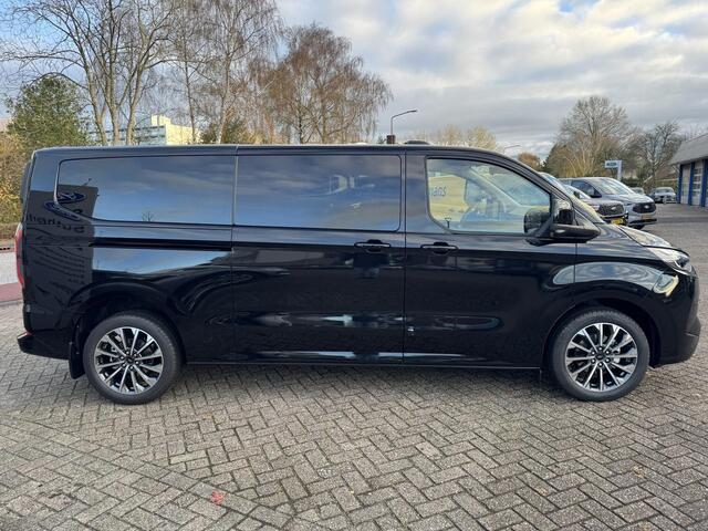 Ford TRANSIT CUSTOM Tourneo 340 2.5 PHEV L2H1 Titanium X 233pk | Incl. BTW/BPM Rijklaar | Handsfree elektrische dubbele zijschuifdeuren | Inklapbare trekhaak | Tourneo Luxury Pack | Verwarmbaar stuurwiel