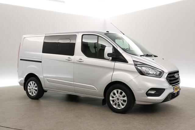 Ford TRANSIT CUSTOM 300 2.0 TDCI L1H1 | MARGE | DC | Automaat | Airco | Cruise | Camera | Schuifdeur L+R | Carplay | Trekh. | LED
