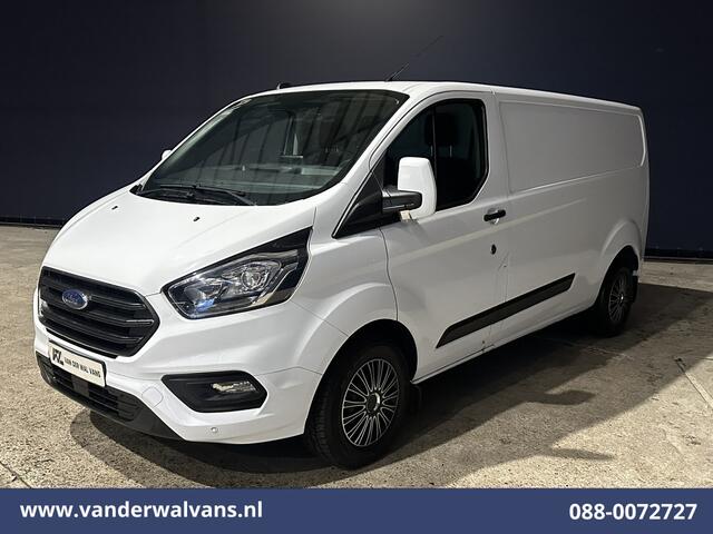 Ford TRANSIT CUSTOM 2.0 TDCI 131pk L2H1 Euro6 Airco | LED | Apple Carplay | Cruisecontrol | 2800kg Trekhaak | Stoelverwarming Parkeersensoren, Verwarmde voorruit, Bijrijdersbank