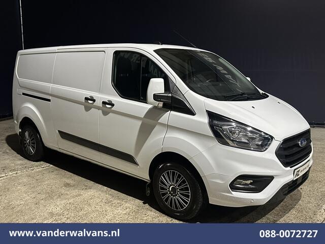 Ford TRANSIT CUSTOM 2.0 TDCI 131pk L2H1 Euro6 Airco | LED | Apple Carplay | Cruisecontrol | 2800kg Trekhaak | Stoelverwarming Parkeersensoren, Verwarmde voorruit, Bijrijdersbank