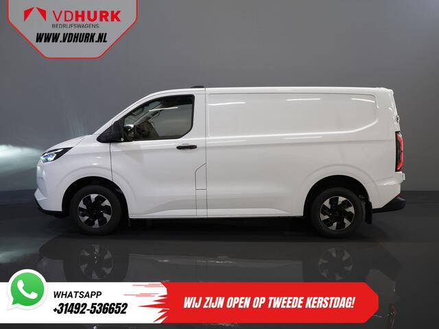 Ford TRANSIT CUSTOM E-Transit 320 Trend 65 kWh 330 km WLTP LED/ Snellader/ 2.3t Trekverm./ Stuurverw./ Stoelverw./ Carplay/ Climate/ Camera/ PDC/ Cruise