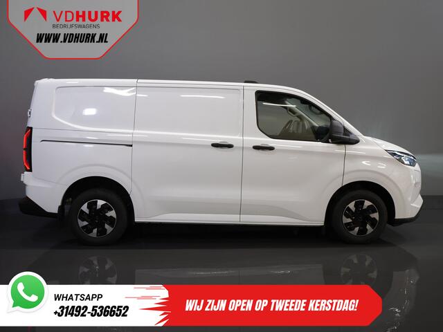 Ford TRANSIT CUSTOM E-Transit 320 Trend 65 kWh 330 km WLTP LED/ Snellader/ 2.3t Trekverm./ Stuurverw./ Stoelverw./ Carplay/ Climate/ Camera/ PDC/ Cruise