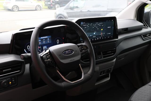 Ford TRANSIT CUSTOM 320 2.5 PHEV L2H1 Limited DC | Dubbel Cabine | Plug in Hybride | L+R Schuifdeur | CarPlay | Camera | Stoelverwarming | Stuurwielverwarming | Trekhaak | BPM VRIJ | Verlengde fabrieksgarantie tot 2030