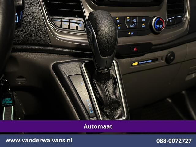 Ford TRANSIT CUSTOM 2.0 TDCI 131pk Automaat L2H1 Euro6 Airco | Camera | Cruisecontrol | Apple Carplay Android auto, Parkeersensoren, verwarmde voorruit, LED, Bijrijdersbank, Trekhaak