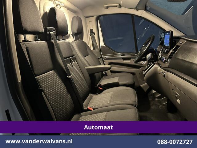 Ford TRANSIT CUSTOM 2.0 TDCI 131pk Automaat L2H1 Euro6 Airco | Camera | Cruisecontrol | Apple Carplay Android auto, Parkeersensoren, verwarmde voorruit, LED, Bijrijdersbank, Trekhaak