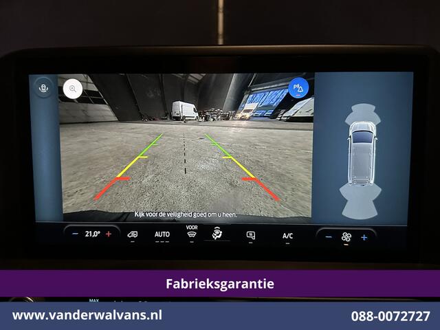 Ford TRANSIT CUSTOM 2.0 TDCI 136pk L2H1 Fabrieksgarantie Euro6 Airco | Camera | LED | Apple Carplay | Cruisecontrol Android Auto, Verwarmde voorruit, Parkeersensoren, Bijrijdersbank, 2800kg trekvermogen