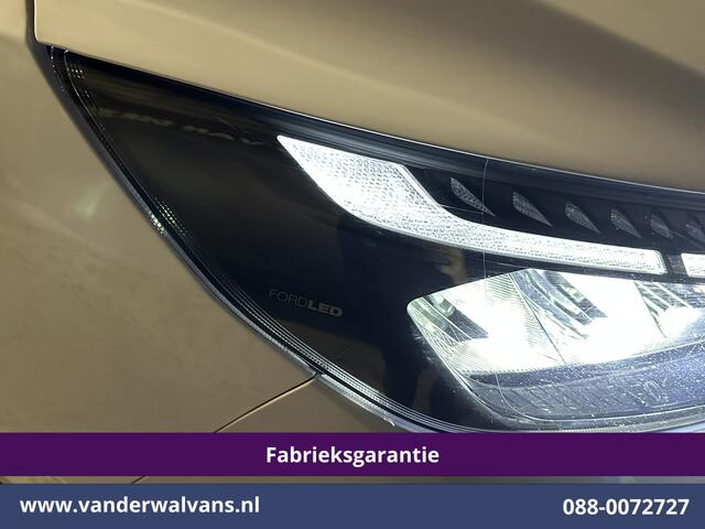 Ford TRANSIT CUSTOM 2.0 TDCI 136pk L2H1 Fabrieksgarantie Euro6 Airco | Camera | LED | Apple Carplay | Cruisecontrol Android Auto, Verwarmde voorruit, Parkeersensoren, Bijrijdersbank, 2800kg trekvermogen