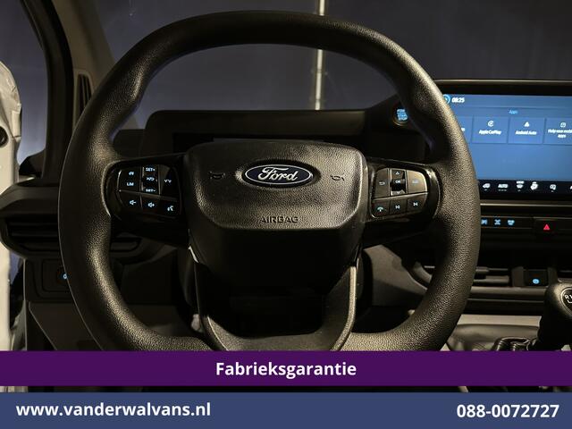 Ford TRANSIT CUSTOM 2.0 TDCI 136pk L2H1 Fabrieksgarantie Euro6 Airco | Camera | LED | Apple Carplay | Cruisecontrol Android Auto, Verwarmde voorruit, Parkeersensoren, Bijrijdersbank, 2800kg trekvermogen