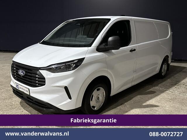 Ford TRANSIT CUSTOM 2.0 TDCI 136pk L2H1 Fabrieksgarantie Euro6 Airco | Camera | LED | Apple Carplay | Cruisecontrol Android Auto, Verwarmde voorruit, Parkeersensoren, Bijrijdersbank, 2800kg trekvermogen